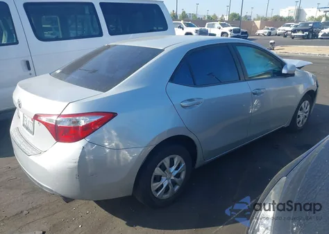 2014 Toyota Corolla L из США, поврежденный, VIN 5YFBURHE6EP106645